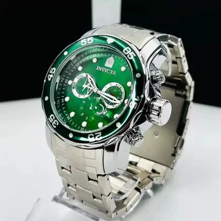 Relógio Mascuino Invct 0075 Pro Diver Masculino Dourado Luxo Fundo Variado Com Caixa