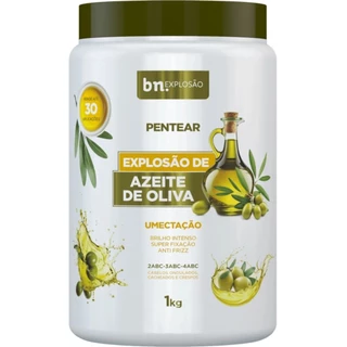 CREME DE PENTEAR BELEZA NATURAL 1000G EXPLOSÃO AZEITE DE OLIVA.