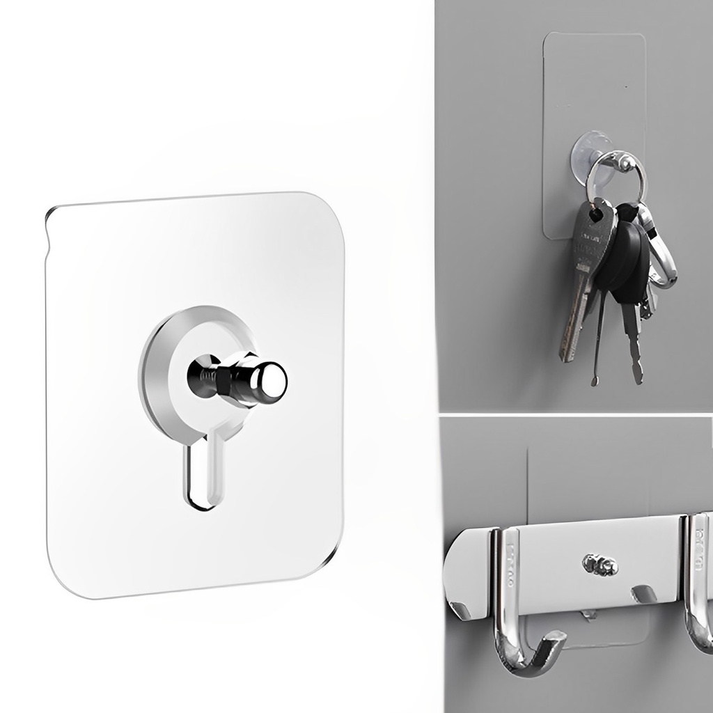 Kit 5/10 PÇS Gancho de Parede Adesivo Multiuso Para Pendurar Quadros Utensílios De Cozinha Banheiros Parafuso