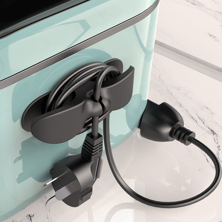 Organizador de Cabos Universal - Mantenha sua Cozinha Elegante | Ricaly - Detalhes