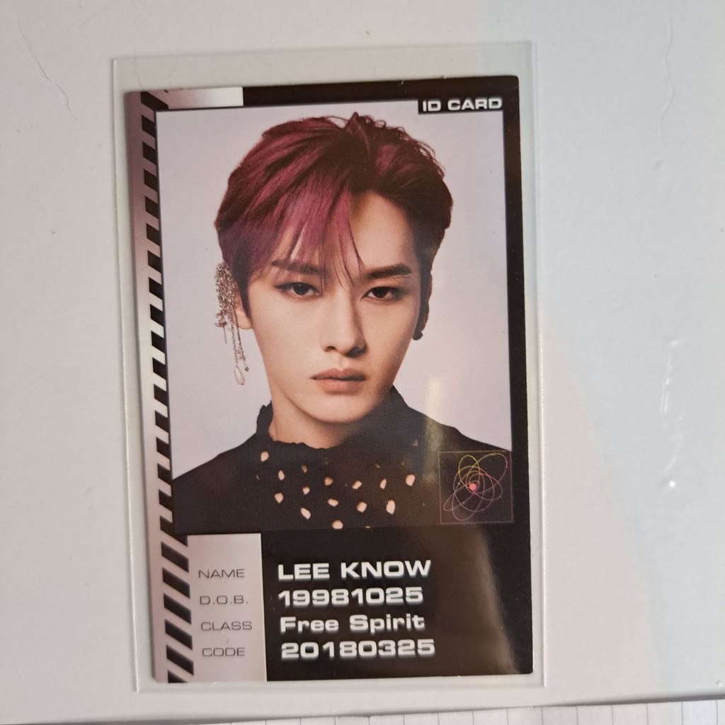 Photocards Lee Know Stray Kids SKZ - ODDINARY MANIAC OFICIAL