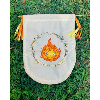 Flâmula decorativa Calcifer Castelo Animado