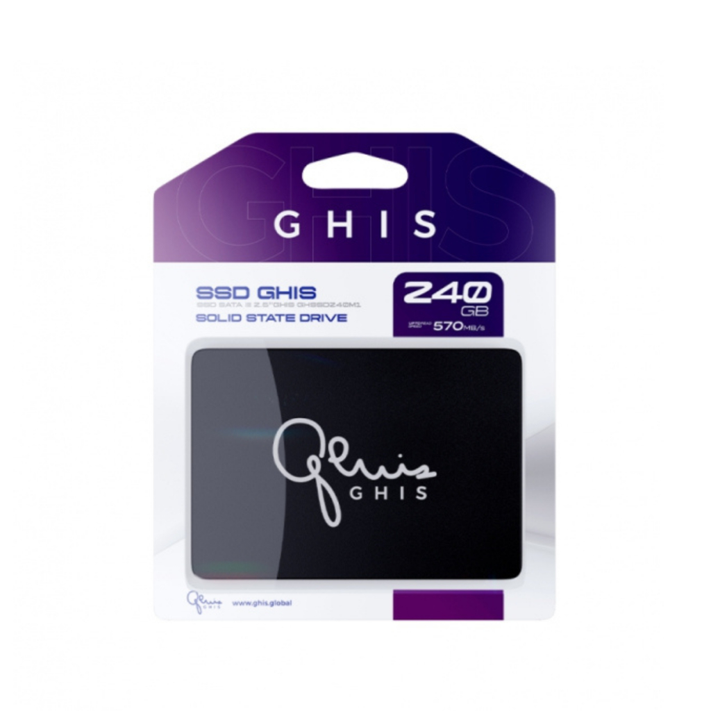 SSD HD SATA 2.5" 240/480/960GB GHIS GHSSD240M1