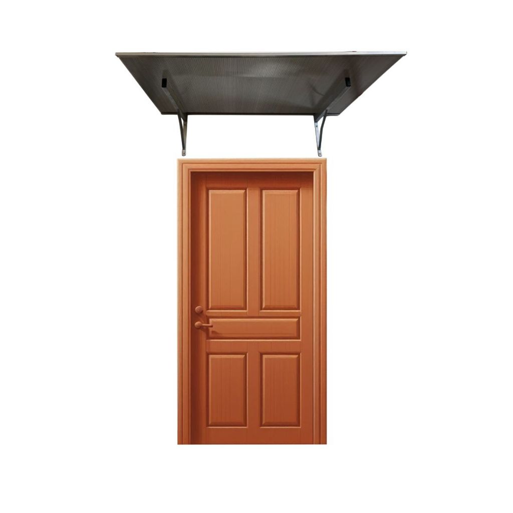 Toldo Policarbonato Proteção Porta Janela Beiral 1,05m x 70cm 6mm