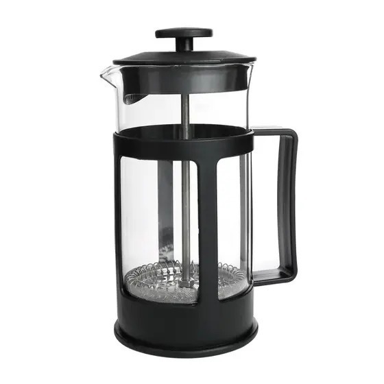 Cafeteira De Prensa Francesa 350, 600, 800, 1000 ML Cremeira Leite Café