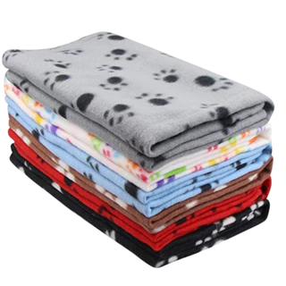 Kit 10 Mantinhas Soft Pet - Cobertor Para Cães E Gatos - 75x60cm. Estampas Sortidas
