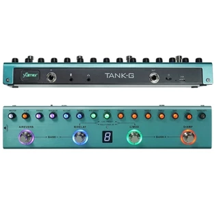 Pedal Multi-Efeitos Yuimer Tank-G para guitarra