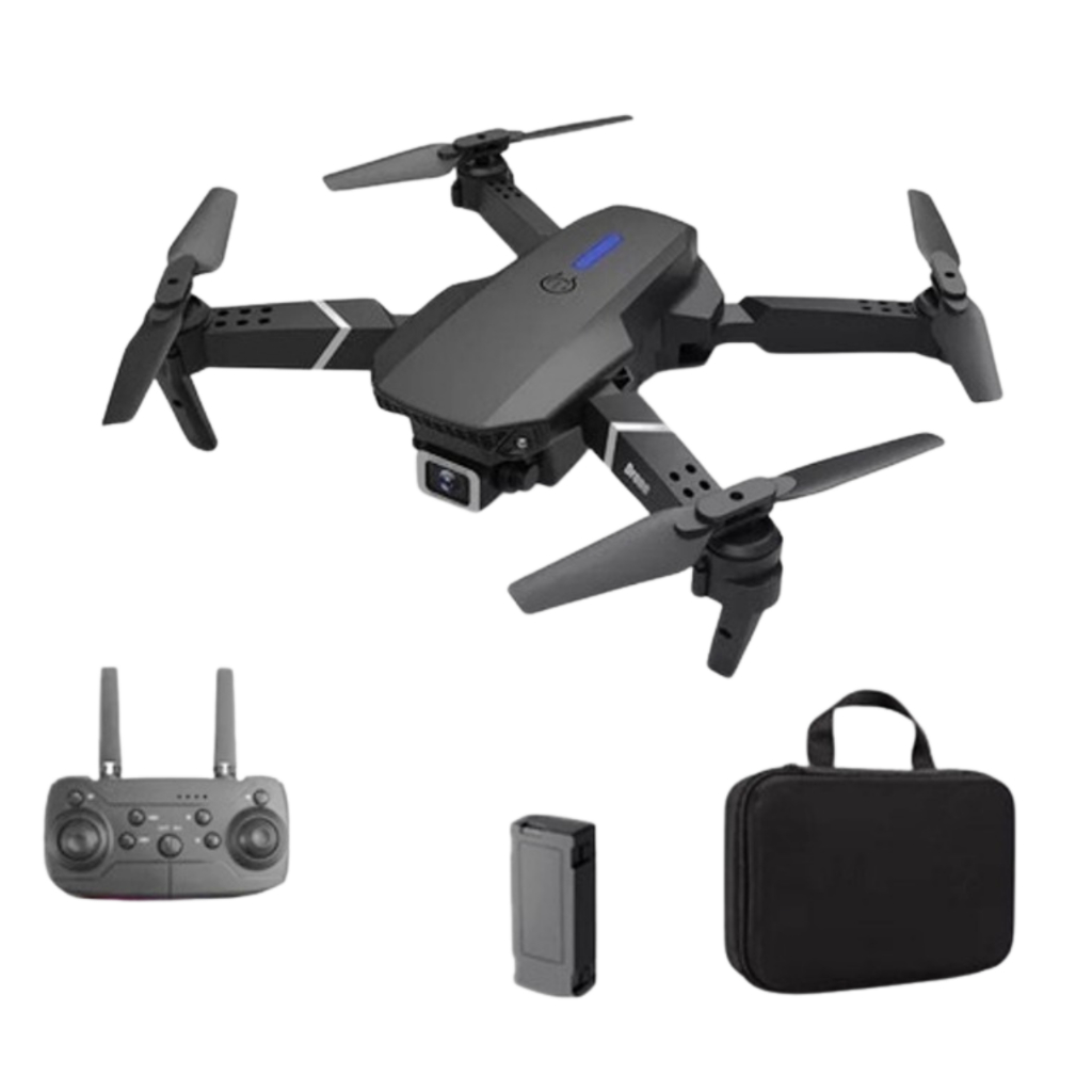 Drone E88 Barato - Iniciantes / Crianças Homologado Pronta Entrega