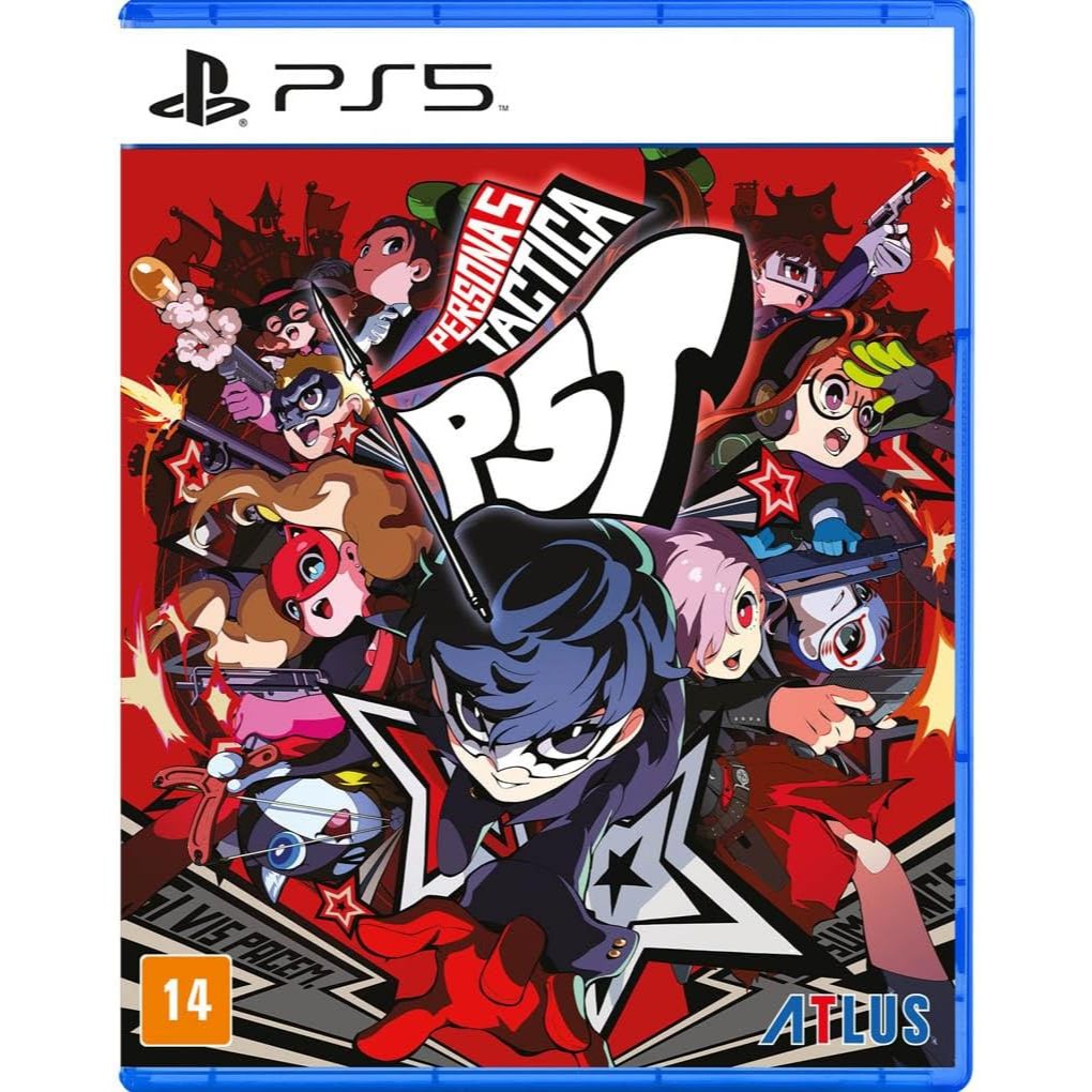 Persona 5 Tactica - PlayStation 5 - Mídia física
