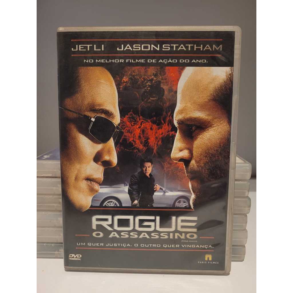 ROGUE - O ASSASSINO - Jet Li Jason Statham - DVD - Original | Shopee Brasil