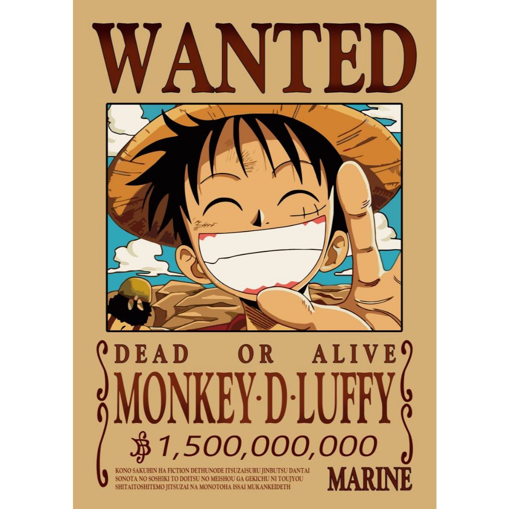 Kit Placas Decorativas Quadros One Piece Anime Luffy Zoro Sanji