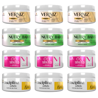 12 Unidades Máscara 300g Variadas Begônia Cosméticos