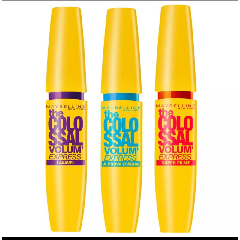 Máscara de Cílios Maybelline The Colossal Volum' Express - Preto