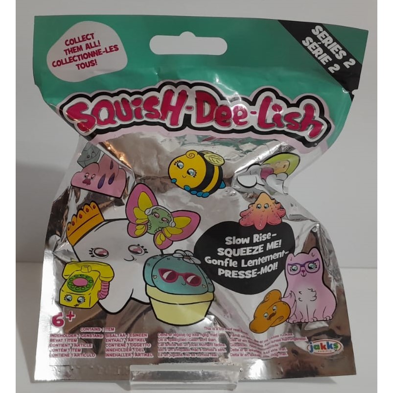 Boneco Macio Surpresa Lacrado da Coleção Squish-dee-lish Shopkins - Série 2 - Sunny