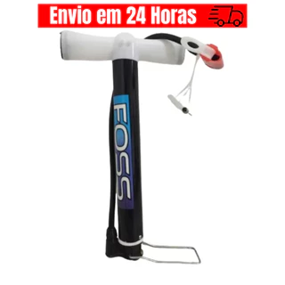 Bomba De Encher Pneu De Bike Aço 30cm Foss Mtb Bicicleta Tipo Yamada