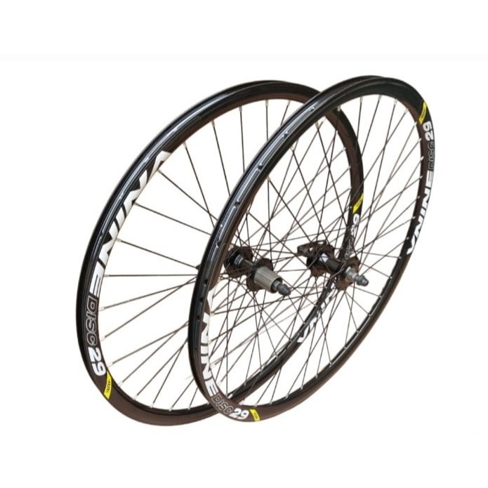 Par de Rodas Vnine 29 Vzan Cassete 8V-12V Gts roletado