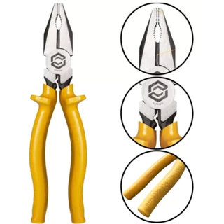 Alicate Eletricista Amarelo Isolado 1000v 8 Polegadas Sata