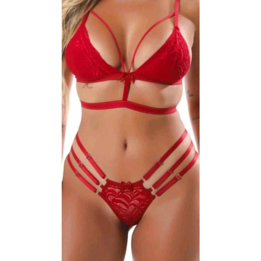 Conjunto sexy 3 tiras