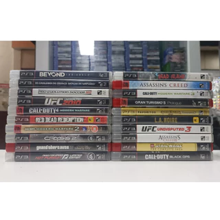 Lote de Jogos para PS3 Originais Midia Fisica