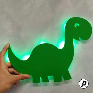 Luminária Dino com LUZ LED