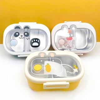 Marmita Térmica Infantil Aço Inoxidável Com 2 Compartimentos - RL 1481
