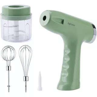 Processador de Alimentos Triturador Mixer Eletrico Sem Fio USB Multi Funções Batedeira Recarregável