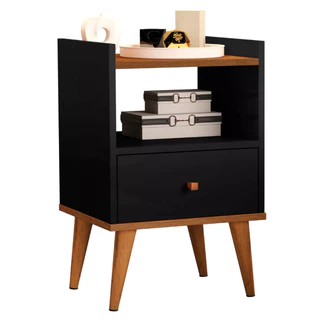 Mesa de Cabeceira Luxury 1 gaveta - Várias Cores