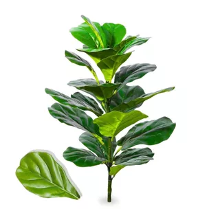 Planta Artificial Fícus Lyrata Luxo Decoração