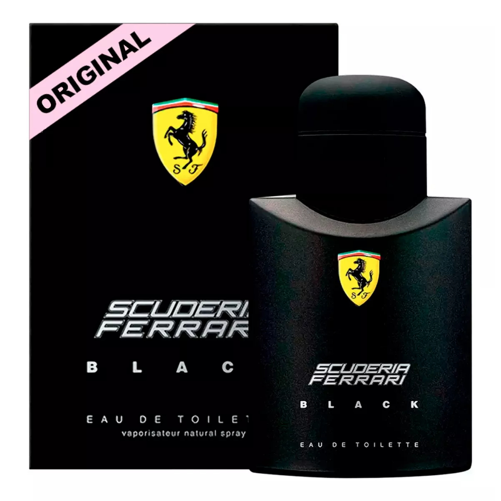 Perfume Ferrari Black Edt 125ml Masculino (Original Lacrado)