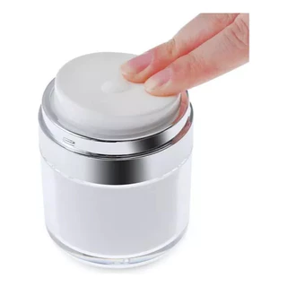 Frasco Creme Gel Acrílico Pump 15ml 30ml Pressao Pote Unha Airless