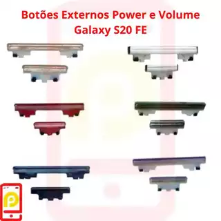 Botões Externos Power e Volume Galaxy S20 FE