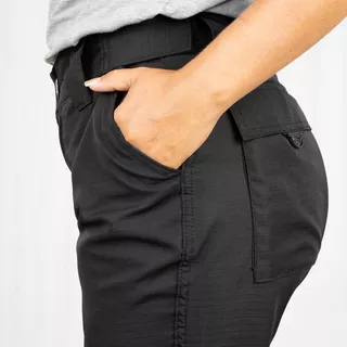 Calça Feminina 6 Bolsos Poly Rip Stop Cós C/ Elástico Reforçada Secagem Rápida