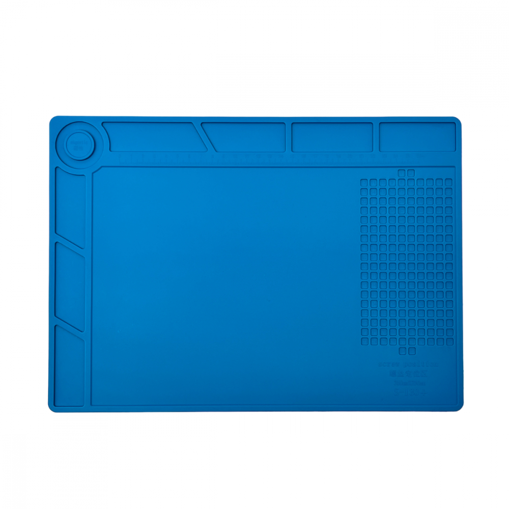 Tapete Manutenção de Eletrônicos - Manta em Silicone Resistente ao Calor com Porta Objetos 35 x 25cm 3032