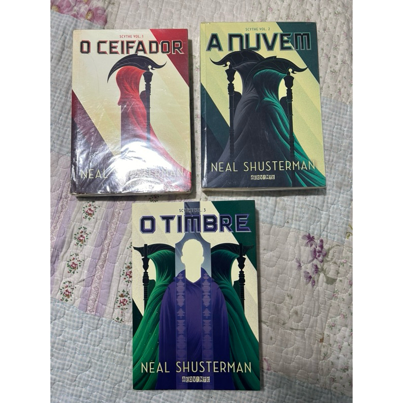 TRILOGIA COMPLETA SCYTHE ( O CEIFADOR ) - NEAL SHUSTERMAN | Shopee Brasil