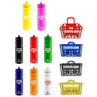 Garrafa/Squeez personalizada de 900 ml plástica