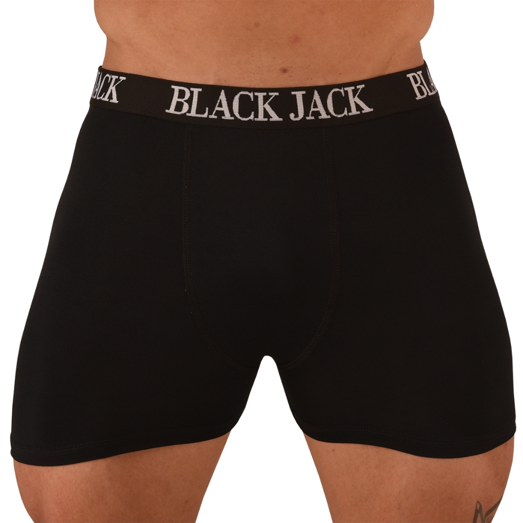 Kit 10 Cuecas Boxer Box Masculina Microfibra Black Jack Lisas | Shopee ...