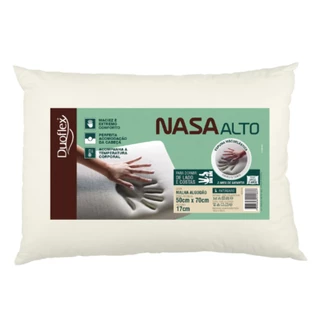 KIT 2 Travesseiros Nasa Viscoelástico Hipoalergênico Confortável