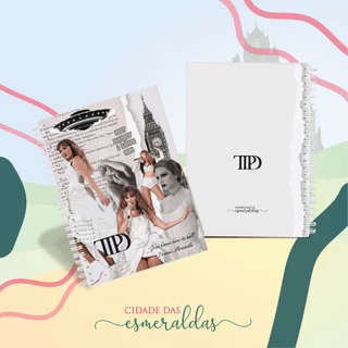 Caderno Ilustrado | Taylor Swift - The Tortured Poets Department