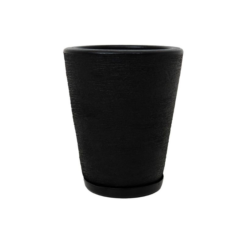 Vaso para plantas coluna escovada 5