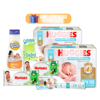 Kit Fraudas Descartáveis Pompom Lenços Umidecidos Shampoo Chá de Bebê em Oferta na Shopee