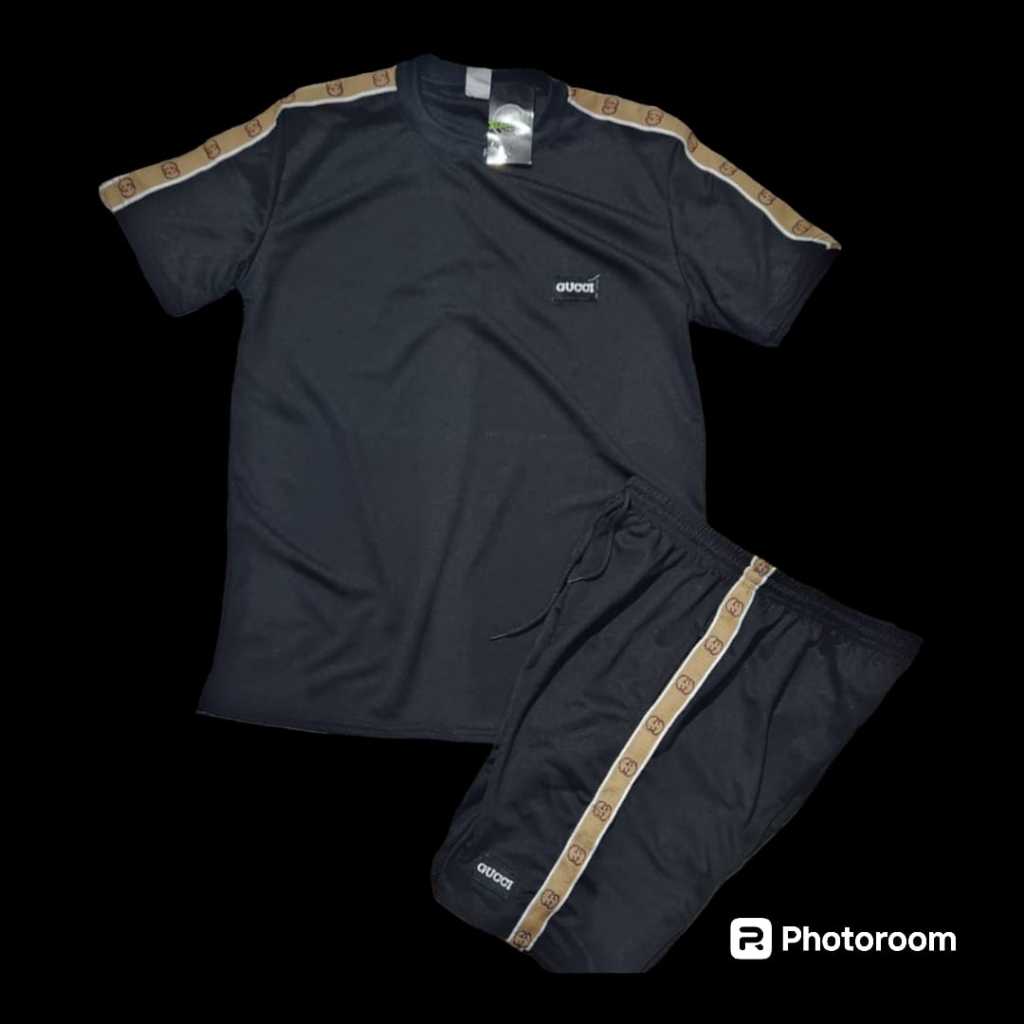 Conjunto Camisa Basica Manga Curta + Bermuda DriFit/SlimFit - Em Alta