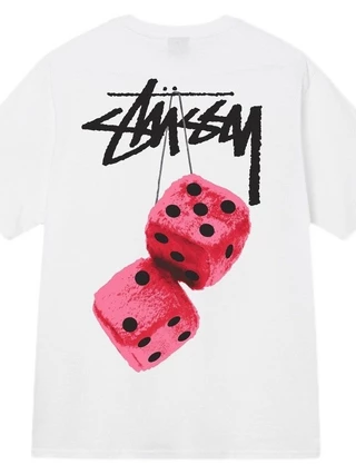 Camiseta Camisa Dados Blusa FUZZY DICETEE Moda Algodao Estampada