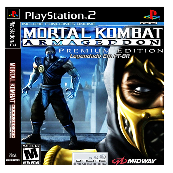 Mortal Kombat Armageddon Premium Edition - Ps2 Playstation 2 | Shopee