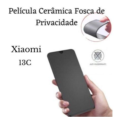 Película Cerâmica Fosca Privacidade Redmi 13C / A05 / A05S