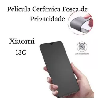 Película Cerâmica Fosca Privacidade Redmi 13C / A05 / A05S