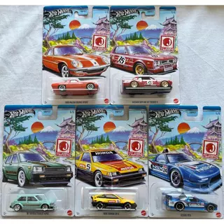 Hot Wheels J-Imports Set Completo 5 Miniaturas Lote B 2024