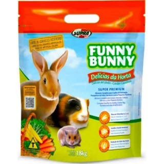 Funny Bunny Delícias da Horta 1,8kg Ração para Coelhos e Roedores