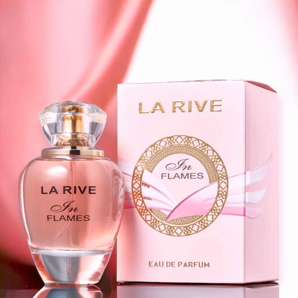 La Rive In Flames Perfume Colonia Feminino 90ml Floral Frutado De ...