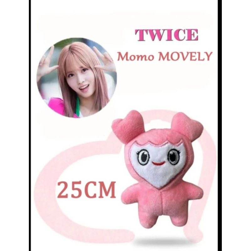 Bonecos de Pelúcia Gigante KPOP Twice Lovely 25 cm Colecionáveis