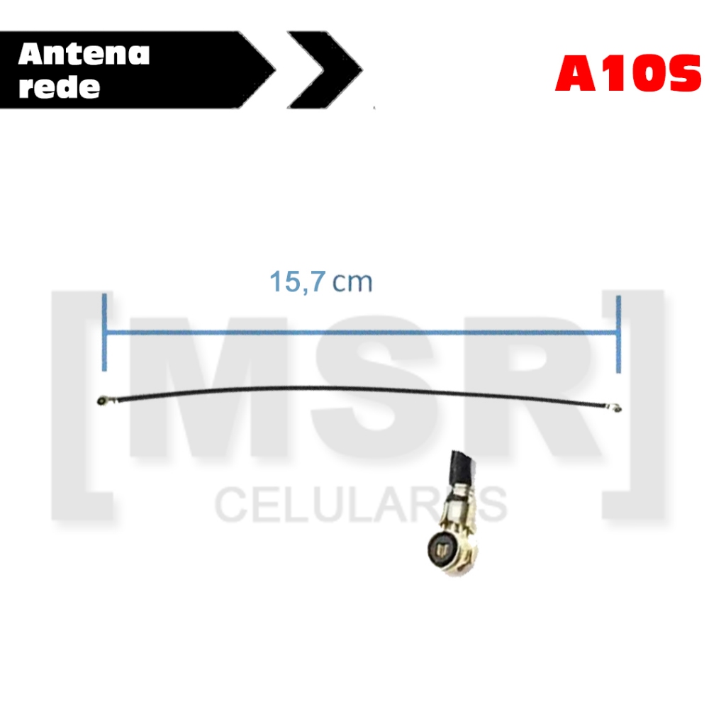 Flex cabo antena rede celular SAMSUNG modelo A10S